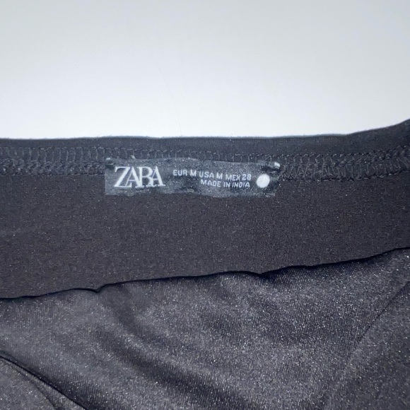 NWOT Zara Beaded Black and Gold Top - Picture 7 of 7